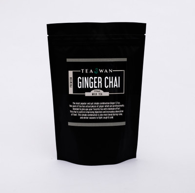 

TeaSwan Ginger Chai Milk Tea,500gm Unflavoured Tea Vacuum Pack(500 g)