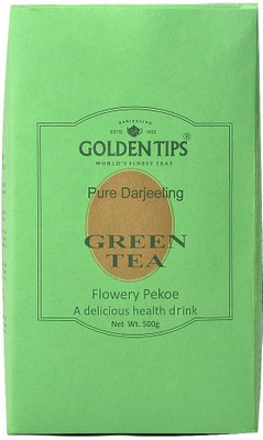 Golden Tips Darjeeling Green Tea - Paper Pack Green Tea Box(500 g)