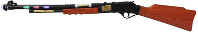

MiH Enterprises MiH Ak 818 Battle Toy Gun With Sound And Light Effects Mirror Image(Black)