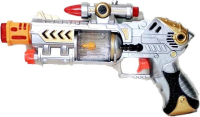 

K&P Collection Laser Sound Gun toy with Flashing lights and sounds(Multicolor)