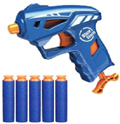 

M-Alive Blaze Storm Mini Gun Cute And Power Ful Soft Bullet 5 PCs Included(Multicolor)
