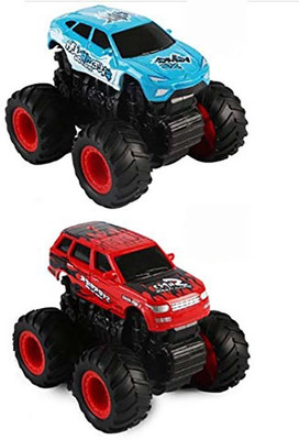

KITI KITS COMBO OF 2 Off Road Pull Back Car Toy(Multicolor)
