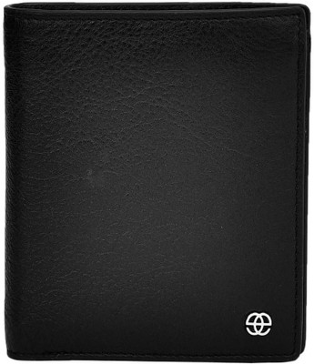 

Eske Men Black Genuine Leather Wallet(8 Card Slots)