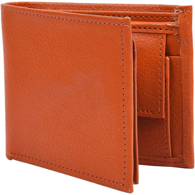 

LAER Boys Tan Genuine Leather Wallet(7 Card Slots)