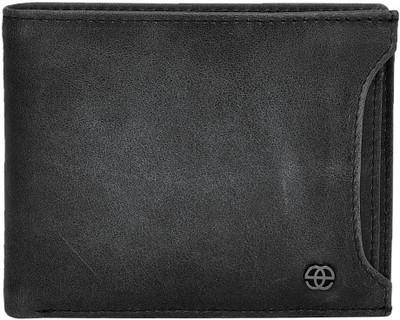 

Eske Men Blue Genuine Leather Wallet(6 Card Slots), Stormblue
