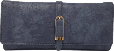 

Nishu India Men Blue Artificial Leather Wallet(10 Card Slots)