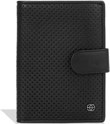 

Eske Men Black Genuine Leather Wallet(8 Card Slots)