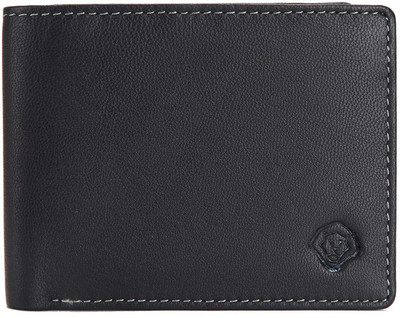 LEO TORRESI Men Black Genuine Leather Wallet(14 Card Slots), Multi