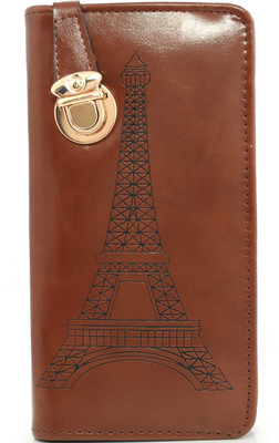 

b4bags Women Brown Artificial Leather Wallet(4 Card Slots)