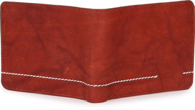 

U Carry Me Men Casual Brown Genuine Leather Wallet(5 Card Slots), Chery