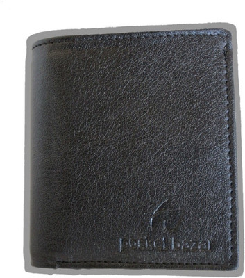 

pocket bazar Men Black Genuine Leather Card Holder(8 Card Slots)