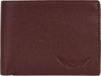 

Skydove Men Brown Artificial Leather Wallet(5 Card Slots)