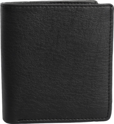 

SEASONFRANK Men Black Genuine Leather Wallet(6 Card Slots)