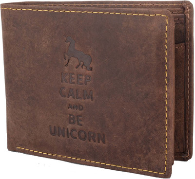 

Bull Kraft Men Tan Genuine Leather Wallet(6 Card Slots), Brown