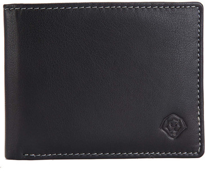 

LEO TORRESI Men Black Genuine Leather Wallet(14 Card Slots), Multi