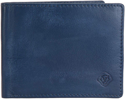 

LEO TORRESI Men Blue Genuine Leather Wallet(14 Card Slots), Multi