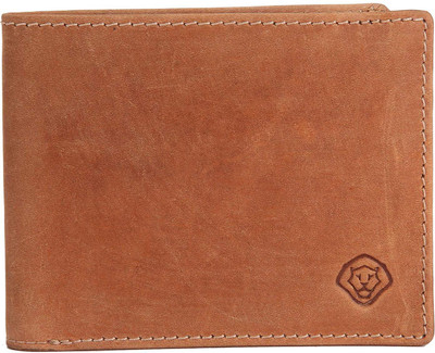 LEO TORRESI Men Brown Genuine Leather Wallet(14 Card Slots), Multi
