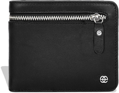 

Eske Men Black Genuine Leather Wallet(8 Card Slots)