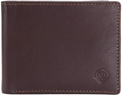 

LEO TORRESI Men Brown Genuine Leather Wallet(14 Card Slots), Multi