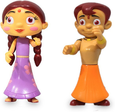

Chota Bheem And Chutki Action Figure(Multicolor)