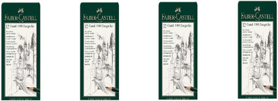 

Faber-Castell 9000 art set of 12 4 pcs