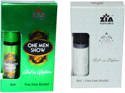 

Zia One Man Show and Silver Malaysian Edition Floral Attar(Davana)