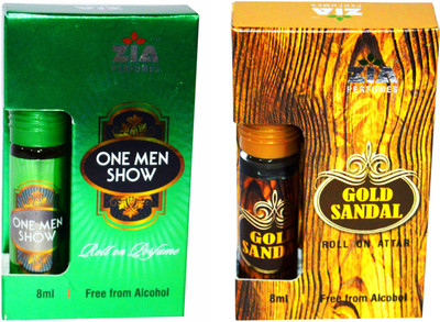 

Zia One Man Show and Gold Sandal Malaysian Edition Floral Attar(Davana)