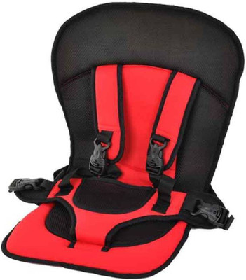 

VP STORES Multi-function Adjustable Baby Car Cushion Seat with Safety Belt - For Babies & Toddlers Rearward-Forward Facing Car Seat (Multicolor) Baby Carry Cot(Multicolor, Front Carry facing in)