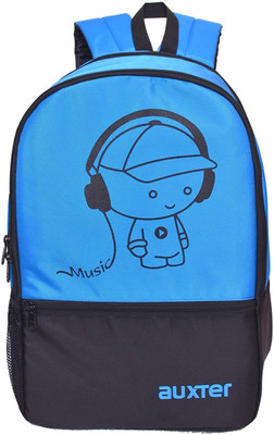 

Auxter AUX_INS _BP_MUSIC_SKYBlack_17 32 L Backpack(Blue)