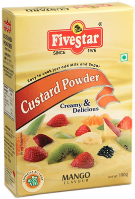

5 Star Mango 100g each Pack of 4 Custard Powder(400 g)