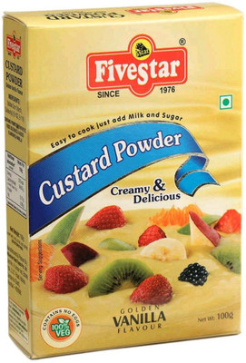 

5 Star Vanilla Pack of 4 of 100 gm Each Custard Powder(400 g)