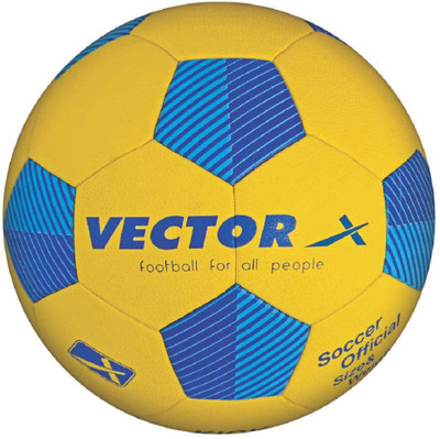

Vector X FOOTBALL-KICK-TBD- Football - Size: (Pack of 1, Yellow, Blue