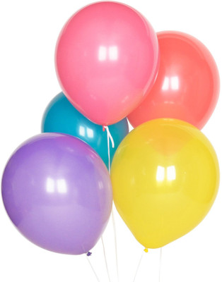 

kubergift Solid KG14 Balloon(Multicolor, Pack of 100)