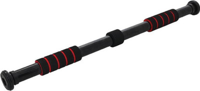 

skyler Adjustable Steel Door Bar Rod Pull-up Bar(Black)