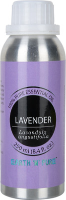 

Earth N Pure Lavender Oil 100% Pure And Natural Essential Oil - 250 ml (8.4 fl. oz.)(250 ml)