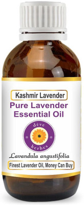 

Deve Herbes Pure Kashmir Lavender Essential Oil 5ml (Lavandula angustifolia) 100% Natural Therapeutic Grade Steam Distilled Finest Lavender Oil, Money Can Buy(5 ml)