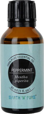 

Earth N Pure Peppermint Oil 100% Pure And Natural Essential Oil - 30 ml (1 fl. oz.)(30 ml)