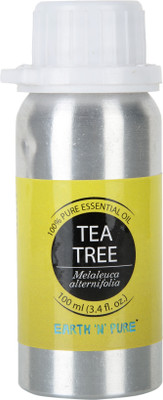 

Earth N Pure Tea Tree Oil 100% Pure And Natural Essential Oil - 100 ml (3.4 fl. oz.)(100 ml)