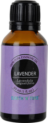 

Earth N Pure Lavender Oil 100% Pure And Natural Essential Oil - 30 ml (1 fl. oz.)(30 ml)