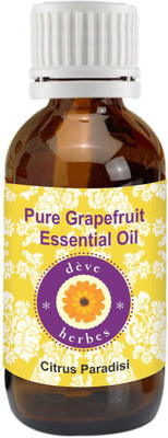 

DèVe Herbes Pure Grapefruit Essential Oil (15ml)-Citrus Paradisi(15 ml)