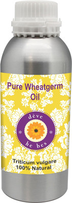 

Deve Herbes Pure Wheatgerm Oil 300ml (Triticum vulgare) 100% Natural Therapeutic Grade Cold Pressed(300 ml)
