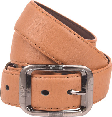 

AFFA Men Casual Tan Artificial Leather Belt