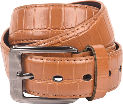 

AFFA Men Casual Tan Artificial Leather Belt