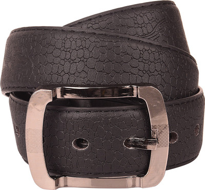 

AFFA Men Casual Black Artificial Leather Belt