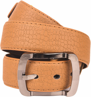 

AFFA Men Casual Tan Artificial Leather Belt