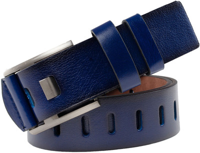 

Bacchus Men Casual Blue Artificial Leather Belt