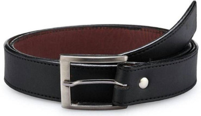 

new balts Men Black Genuine Leather Belt, Bleck