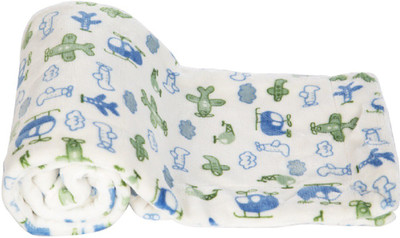 

MeeMee Cartoon  Crib Baby Blanket(Cotton, Green