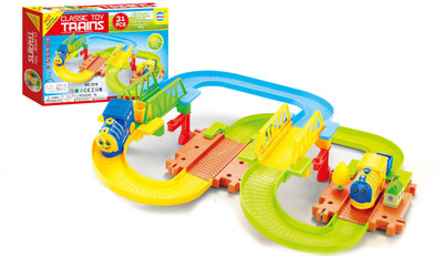Miss & Chief 31pcs Block Train Play set(Multicolor)