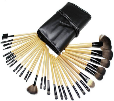 

Skinplus Makeup Brushes with Pouch Case, 32 Pieces(Pack of 32)